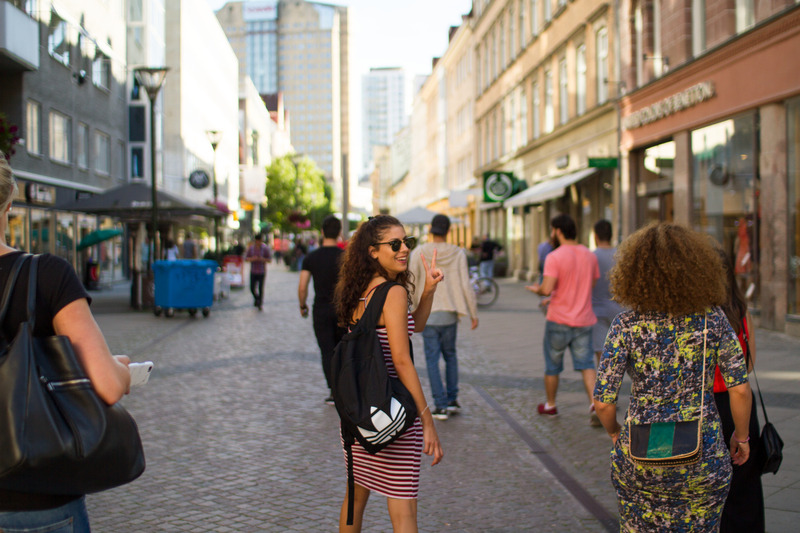 Malmös historische Altstadt mit modernem Ausblick